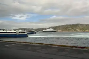 Färjetrafik i Bodö hamn